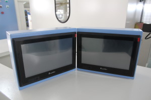 touch panel of down filling machine