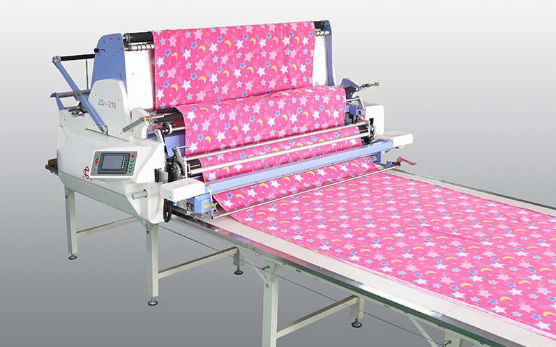 The best cloth spreader machine for bigger diameter of knit and woven zs4-210